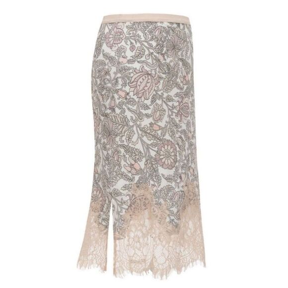 GOLD HAWK KAT PAISLEY SKIRT/SLIP NWT - Picture 1 of 4